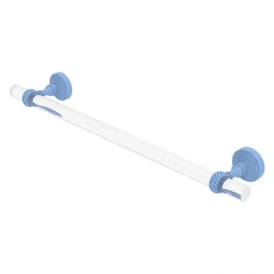 Allied Brass 40'' Wall Mounted Towel Bar In Flat Troll Blue