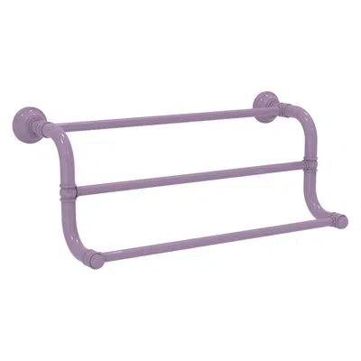 Allied Brass Carolina 18'' 3 - Bar Wall Mounted Towel Bar In Lavender