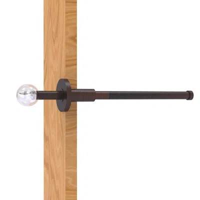 Allied Brass Clearview Metal Closet Rod In Venetian Bronze