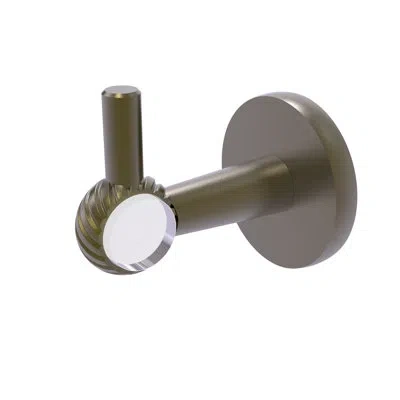 Allied Brass Clearview Wall Mounted Robe Hook In Antique Brass