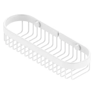Allied Brass Drill & Screw Mount Shower Caddy In Matte White