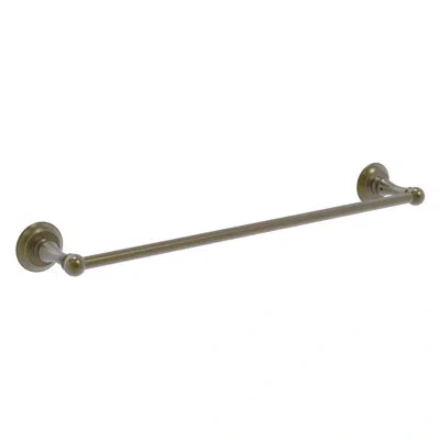 Allied Brass Essex 20" Wall Mounted Towel Bar In Antique Brass