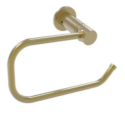 Allied Brass Fresno Euro Wall Mount Toilet Paper Holder In Satin Brass