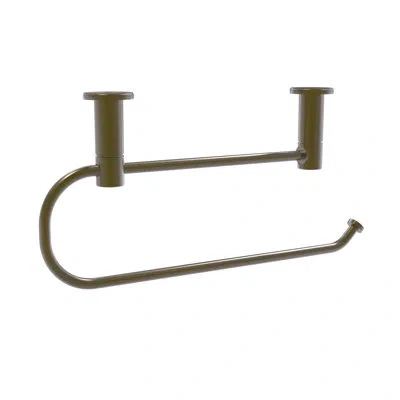 Allied Brass Fresno Under Cabinet Wall Mount Toilet Paper Holder In Antique Brass