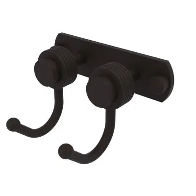 Allied Brass Mercury 2 Position Wall Mounted Robe Hook In Oil Rubbed Bronze
