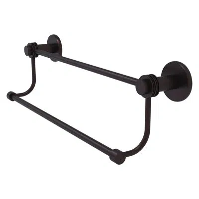 Allied Brass Mercury 32.5" Wall Mounted Towel Bar In Antique Bronze