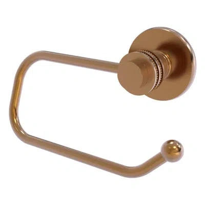 Allied Brass Mercury Wall Mounted Euro Tissue Holder With Dotted Detail In Brushed Bronze