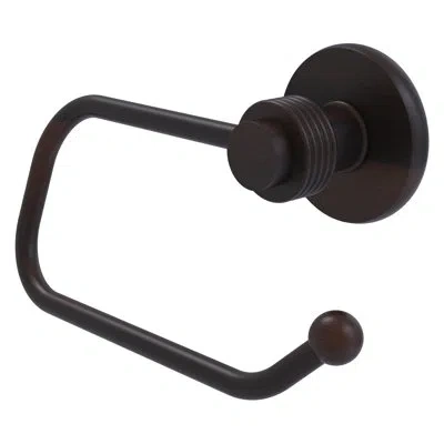 Allied Brass Mercury Wall Mounted Euro Tissue Holder With Groovy Detail In Venetian Bronze
