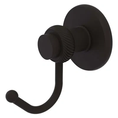 Allied Brass Mercury Wall Mounted Towel Hook In Oil Rubbed Bronze