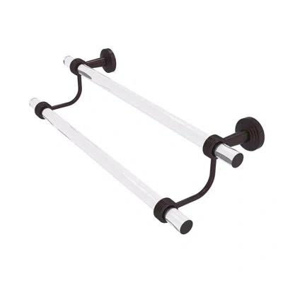 Allied Brass Pacific Beach Double Wall Mounted Towel Bar In Antique Bronze