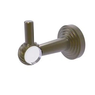 Allied Brass Pacific Beach Wall Mounted Robe Hook In Antique Brass
