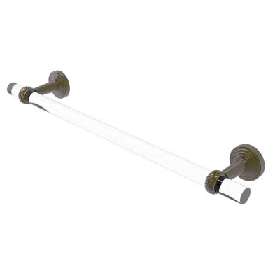 Allied Brass Pacific Beach Wall Mounted Towel Bar In Antique Brass