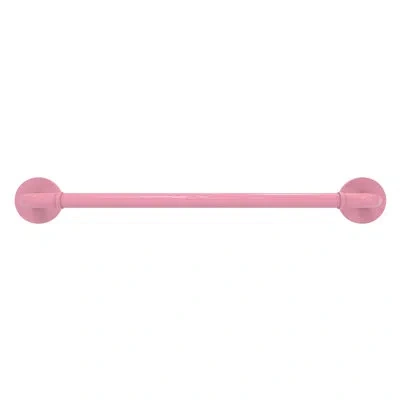 Allied Brass Remi 18'' Wall Mounted Towel Bar In Pink