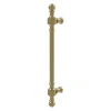 Allied Brass Retro Wave Circle Novelty Pull Bar Pull In Satin Brass