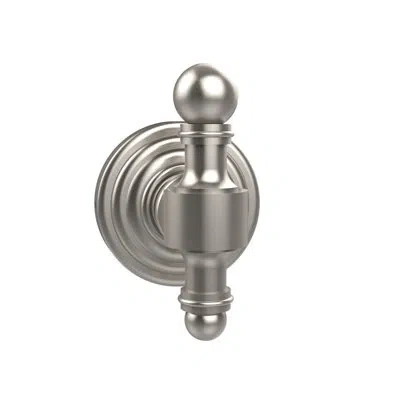 Allied Brass Retro Wave Wall Mounted Towel Hook In Satin Nickel