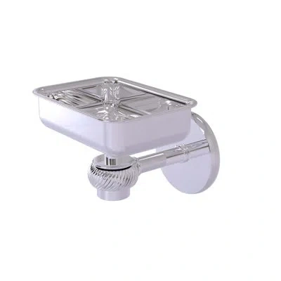Allied Brass Satellite Orbit One Soap Dish In Polished Chrome