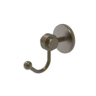 Allied Brass Satellite Orbit Two Wall Mounted Towel Hook In Antique Brass