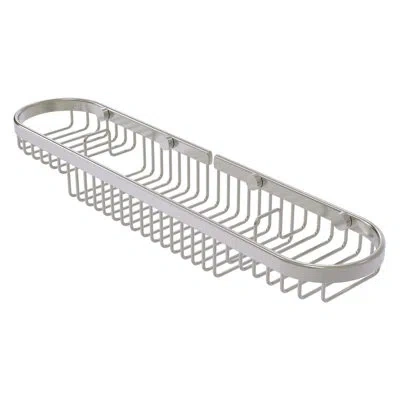 Allied Brass Shower Caddy In Satin Nickel