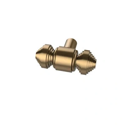Allied Brass Southbeach 3/2 Length Bar Knob In Brushed Bronze