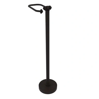 Allied Brass Southbeach Fs Toilet Tissue Stand 26" H In Oil Rubbed Bronze