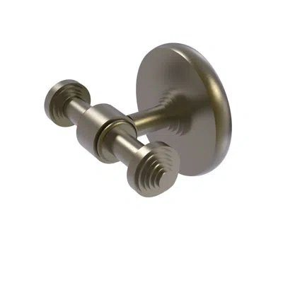 Allied Brass Southbeach Wall Mounted Double Robe Hook In Antique Brass