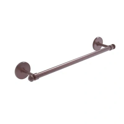 Allied Brass Southbeach Wall Mounted Towel Bar In Matte Black