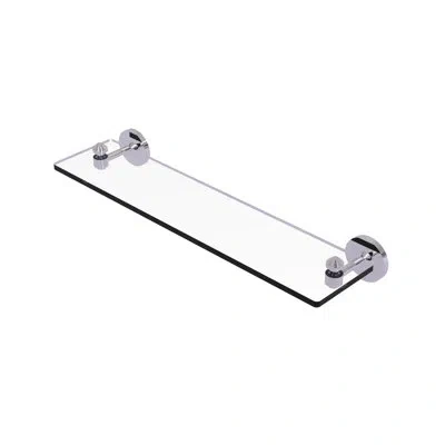 Allied Brass Southbeach Wall Shelf In Polished Chrome