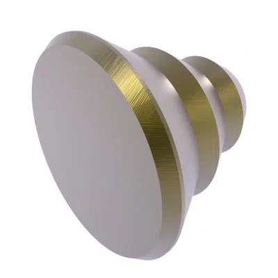 Allied Brass Universal Circle Conical Knob In Antique Brass