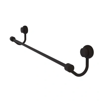 Allied Brass Venus 18" Wall Mounted Towel Bar In Oil Rubbed Bronze
