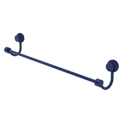 Allied Brass Venus 31'' Wall Mounted Towel Bar In Mediterranean Blue