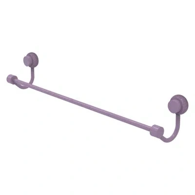 Allied Brass Venus 37'' Wall Mounted Towel Bar In Lavender