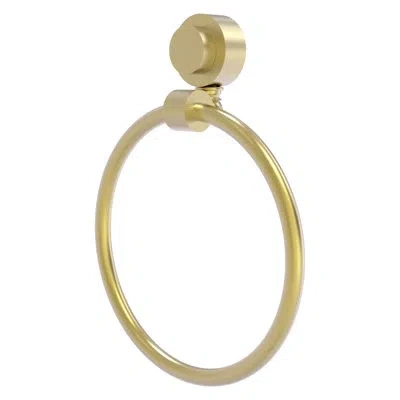 Allied Brass Venus Wall Mounted Towel Ring In Satin Brass