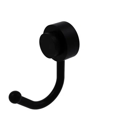 Allied Brass Venus Wall Mounted Utility Hook In Matte Black