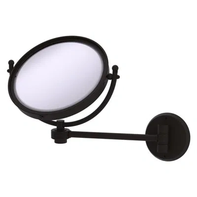 Allied Brass Wall Mounted Modern & Contemporary Magnifying Make-up Mirror In Oil Rubbed Bronze