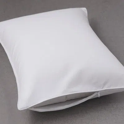 Allied Home Allergen Barrier, Zippered, Pillow Protector In White