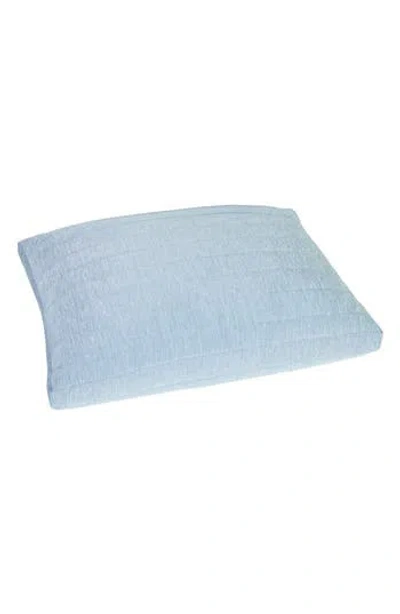 Allied Home Below Zero Quilted Cooling Pillow In Blue