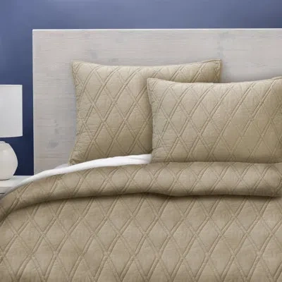 Allied Home Coverlet Set In Khaki