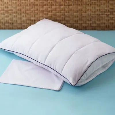 Allied Home Micronone Allergy Free 2 In 1 Pillow Enhancer And Travel Pillowcase In White