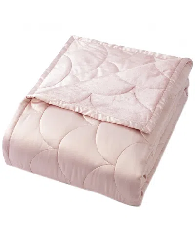 ALLIED HOME NIKKI CHU BRUSHED VELVET DOWN-ALTERNATIVE BLANKET