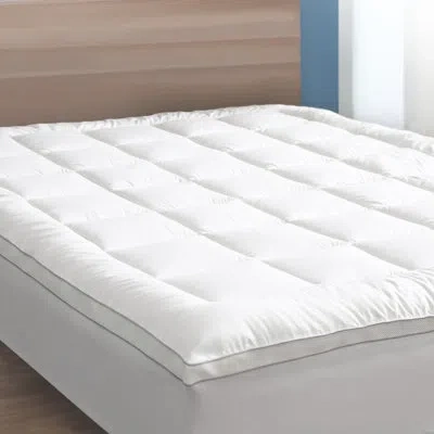 Allied Home Powernap Celliant Thermoregulating Cotton Mattress Pad In White