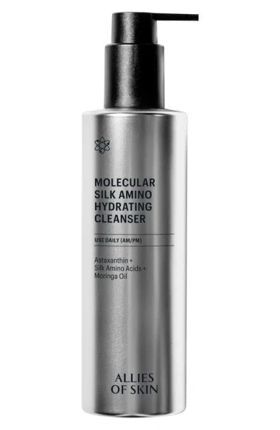Allies Of Skin Molecular Silk Amino Hydrating Cleanser In Transparent