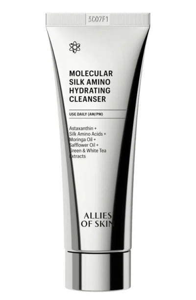 Allies Of Skin Molecular Silk Amino Hydrating Cleanser In Transparent