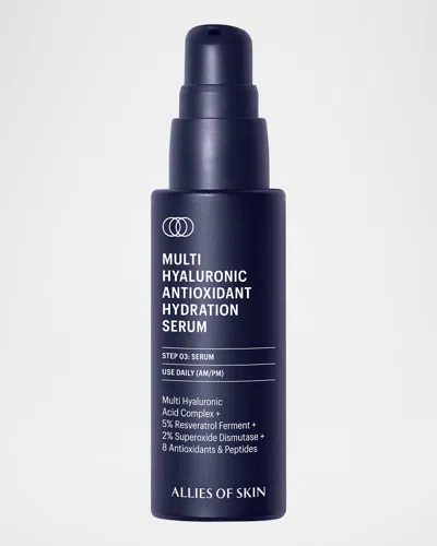 Allies Of Skin Multi Hyaluronic Antioxidant Hydration Serum, 1.01 Oz.