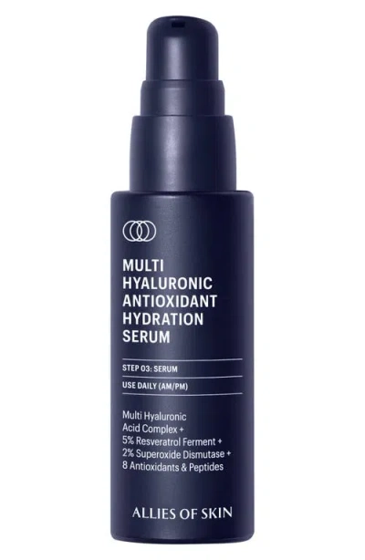 Allies Of Skin Multi Hyaluronic Antioxidant Hydration Serum In No Color