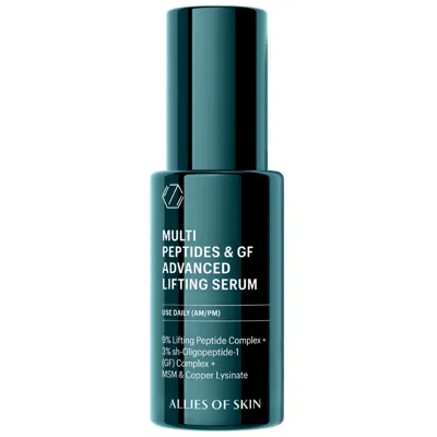 Allies Of Skin Multi Peptides & Gf (growth Factor) Advanced Lifting Serum 15ml In Transparent
