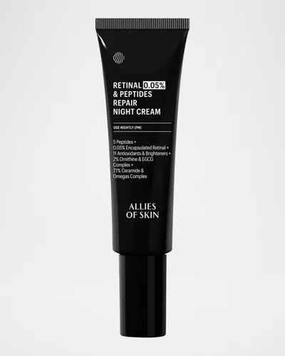 Allies Of Skin Retinal 0.05% And Peptides Repair Night Cream, 1.62 Oz.