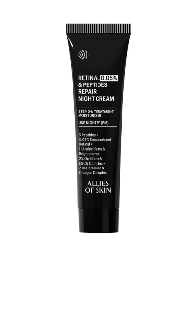 ALLIES OF SKIN RETINAL & PEPTIDES REPAIR NIGHT CREAM 12ML