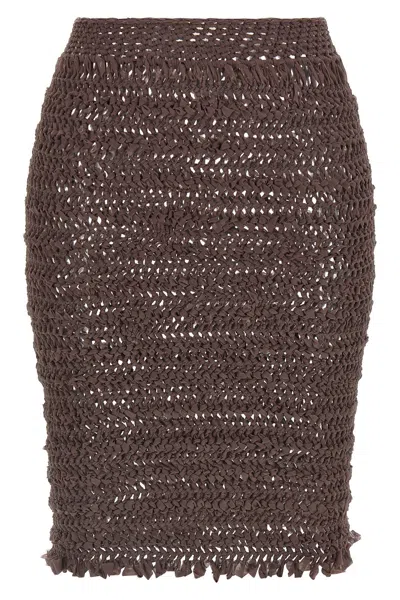 Allis 'emma' Skirt In Brown