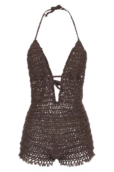 Allis 'matilde' Jumpsuit In Brown