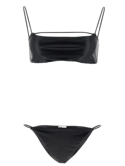 Allis 'sporty Line' Bikini In Black
